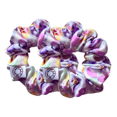 Dětské saténové gumičky do vlasů | Macešky