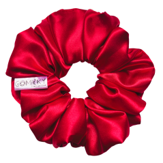 Scrunchie saténová gumička do vlasů - Chilli