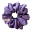 Scrunchie saténová gumička do vlasů - Lavender - Velikost gumičky: 👸🏼Princess - vel. ⌀12cm