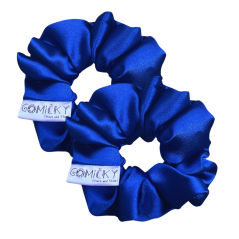 Dětské saténové gumičky do vlasů | Lobelie 2ks