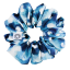 Scrunchie saténová gumička do vlasů - Frozen - Velikost gumičky: 🫅🏻Queen - vel. ⌀15cm