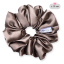 Scrunchie saténová gumička do vlasů - Feather - Velikost gumičky: 👸🏼Princess - vel. ⌀12cm
