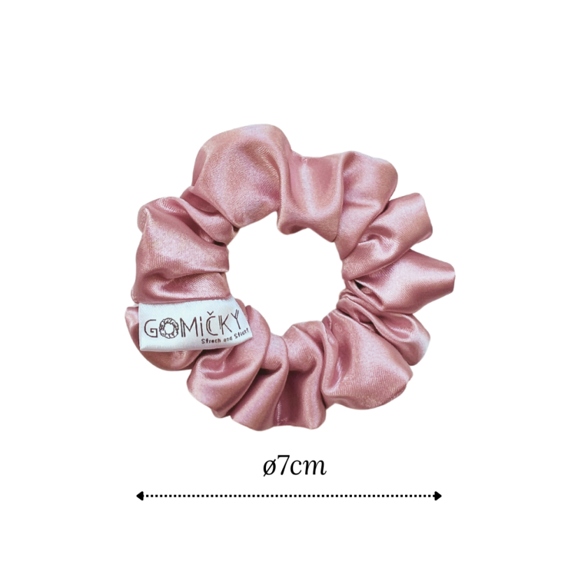 Dětské saténové gumičky do vlasů | Ballerina 2ks