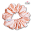 Scrunchie saténová gumička do vlasů - Salmon - Velikost gumičky: 👩🏼‍🦱 Lady - vel. ⌀8cm