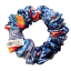 Scrunchie Silky gumička do vlasů - Florets - Velikost gumičky: 👸🏼Princess - vel. ⌀12cm