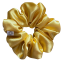 Scrunchie saténová gumička do vlasů - Sunshine - Velikost gumičky: 👩🏼‍🦱 Lady - vel. ⌀8cm