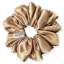Scrunchie saténová gumička do vlasů - Goldie - Velikost gumičky: 👩🏼🦱 Lady - vel. ⌀8cm