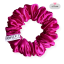Scrunchie saténová gumička do vlasů - Fuchsia
