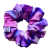 Látková Scrunchie gumička do vlasů - Hortenzie