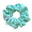 Scrunchie saténová gumička do vlasů - Mint - Velikost gumičky: 👩🏼🦱 Lady - vel. ⌀8cm