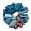 Scrunchie Silky gumička do vlasů - Sea Mineral - Velikost gumičky: 👸🏼Princess - vel. ⌀12cm