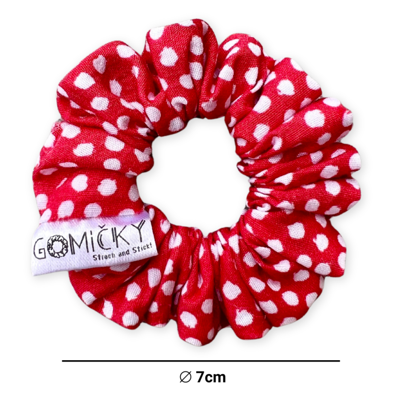 Dětské látkové gumičky do vlasů | Minnie 2ks