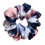 Scrunchie saténová gumička do vlasů - Miuko - Velikost gumičky: 🫅🏻Queen - vel. ⌀15cm