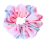 Scrunchie saténová gumička do vlasů - Cotton Candy - Velikost gumičky: 🫅🏻Queen - vel. ⌀15cm