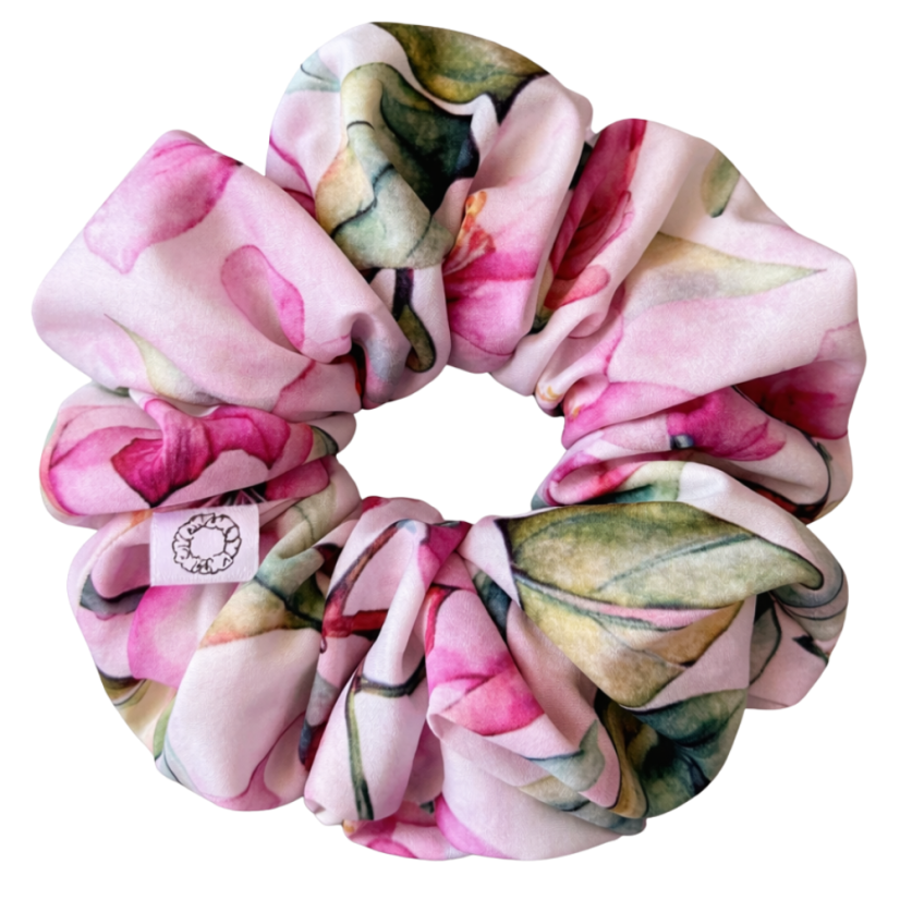 Látková Scrunchie gumička do vlasů - Eonar - Velikost gumičky: 👸🏼Princess - vel. ⌀12cm