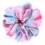 Scrunchie saténová gumička do vlasů - Cotton Candy - Velikost gumičky: 👩🏼🦱 Lady - vel. ⌀8cm