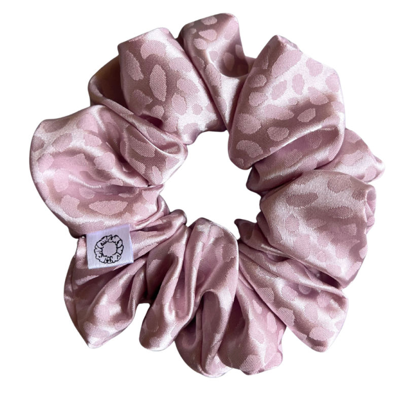 Scrunchie saténová gumička do vlasů - Aurora