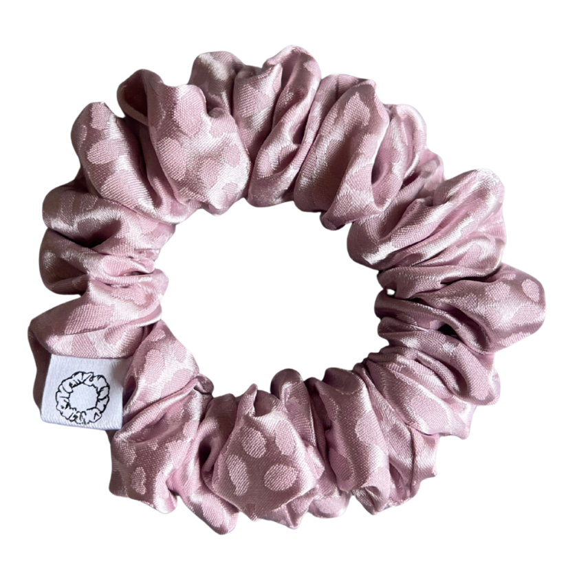 Scrunchie saténová gumička do vlasů - Aurora