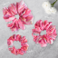 Scrunchie Saténová gumička do vlasů - Pinky Marble