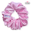 Scrunchie saténová gumička do vlasů - Pinkie - Velikost gumičky: 🫅🏻Queen - vel. ⌀15cm