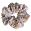 Scrunchie saténová gumička do vlasů - Autumn Bloom - Velikost gumičky: 🫅🏻Queen - vel. ⌀15cm