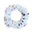 Scrunchie saténová gumička do vlasů - Dots - Velikost gumičky: 👩🏼🦱 Lady - vel. ⌀8cm