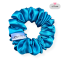 Scrunchie saténová gumička do vlasů - Turqesa - Velikost gumičky: 👸🏼Princess - vel. ⌀12cm